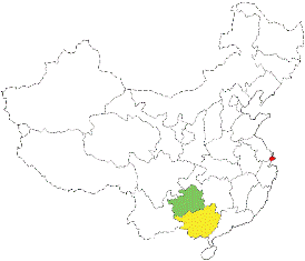 Guizhou et Guangxi en Chine